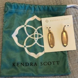 Kendra Scott gold earrings